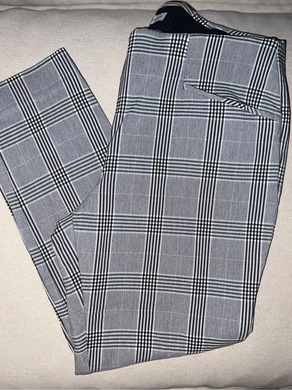 Van Heusen stretch gray and black women’s size 10 pants